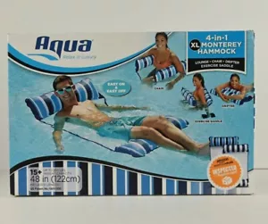 Aqua Original 4-In-1 Monterey Hammock Pool Float & Water Hammock Extra Large - Picture 1 of 6