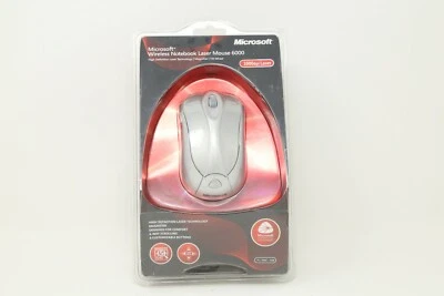 Microsoft Wireless Notebook Laser Mouse 6000 - NEW - Image 1 of 4