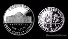 2014 S Jefferson Proof Nickel & Roosevelt Dime ~ Mint Proof Set of Two Us Coins