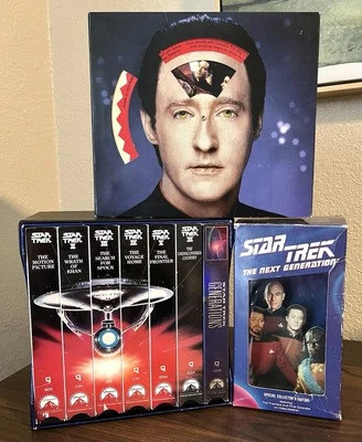 Star Trek VHS Collectors Set - 7 Movies, 7 Next Generation Episodes - 3 Box Sets - Image 1 of 4