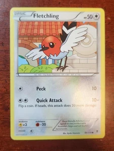 Fletchling Pokemon Karte, Phantomkräfte Set 89/119 - Bild 1 von 2