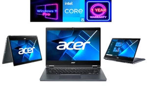 14" 2-IN-1 Acer TravelMate Laptop PC: Intel i5-1135G7! 32GB RAM! 1TB NVME SSD! - Picture 1 of 18