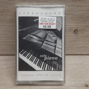 Lifescapes Solo Piano Cassette 2000 Compass Production Kavin Hoo - Picture 1 of 10