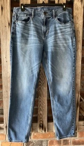Old Navy Athletic Taper Built-In Flex jeans mens 36” W x 34” L; actual 36” x 32” - Picture 1 of 7