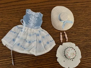 Vintage Skipper Doll Clothes - Vintage Skipper 1919 Happy Birthday Dress - Picture 1 of 1