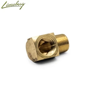 Classic 3/8" to 3/8" 90 Degree Brass Elbow Fitting / Adapter VW - Picture 1 of 1