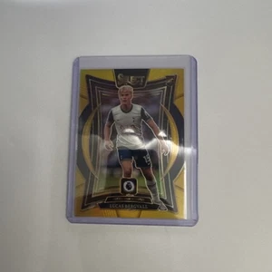 Lucas Bergvall RC 08/10 Oro Prizm Terraza 24/25 Panini Select Premier League - Imagen 1 de 10