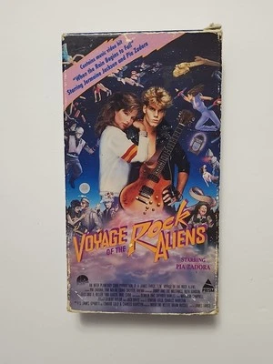 VOYAGE OF THE ROCK ALIENS (VHS 1984) - TESTED WORKS - Pia Zadora RARE GRAIL OOP - Image 1 of 4