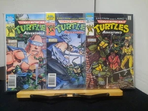 1988 ARCHIE TEENAGE MUTANT NINJA TURTLES ADVENTURES #1-3 MINI SERIES SET / Keys  - Picture 1 of 24