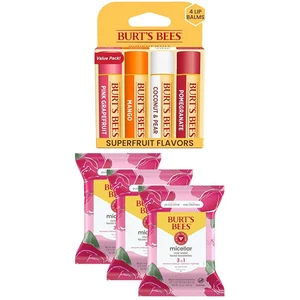 Bundle - Superfruit Lip Balm, Grapefruit, Mango, Coconut & Pear, Pomegranate 4 T - Picture 1 of 12
