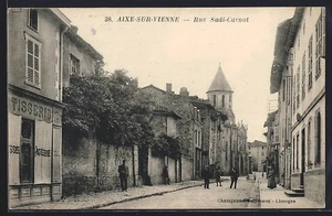 CPA Aixe-sur-Vienne, Rue Sadi-Carnot - Picture 1 of 2