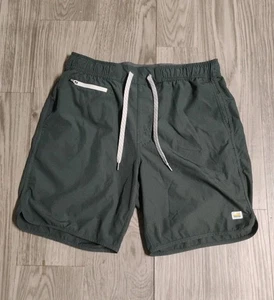 Vuori Banks Shorts M Medium olivgrün Kordelzug sportlich Freizeit Herren - Bild 1 von 7