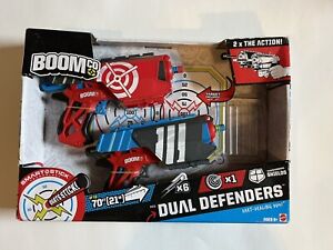 NEW BoomCo Dual Defenders Dart Dealing Duos Blaster *Retired