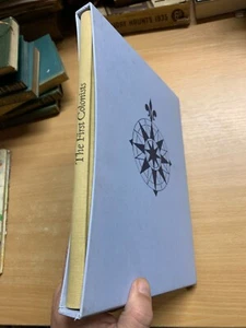 1986 FOLIO SOCIETY THE FIRST COLONISTS HAKLUYT N. AMERICA BOOK & SLIPCASE (P6) - Picture 1 of 17
