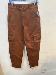 Mavi Jeans Women’s 27 X 29 Cargo Elise Rust High Rise Roomy Fit Casual Laid Back - Picture 1 of 12