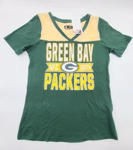 NWT NFL Team Apparel T-Shirt Women's Size Large Short Sleeve Green Bay Packers - Picture 1 of 9