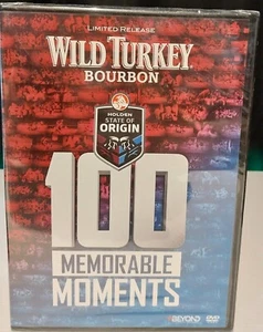 Wild Turkey Bourbon 100 Memorable Moments State Of Origin New & Sealed Region 4 - Picture 1 of 2