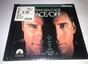 NEW SEALED Face/Off DIVX Movie Nicholas Cage John Travolta Circuit City - Picture 1 of 7