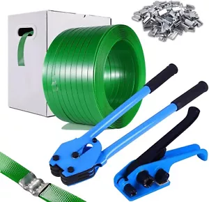 Packaging Strapping Kit, Banding Strapping Kit, Pallet Strapping Tool with 16mm - Picture 1 of 7