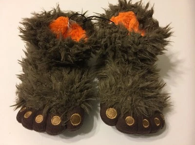 Boys Slippers Shoes Brown Small 11-12 - Image 1 of 4