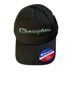 Champion Our Father Dad Baseball Cap Hat Adjustable OSFM Black Green White - Imagen 1 de 6