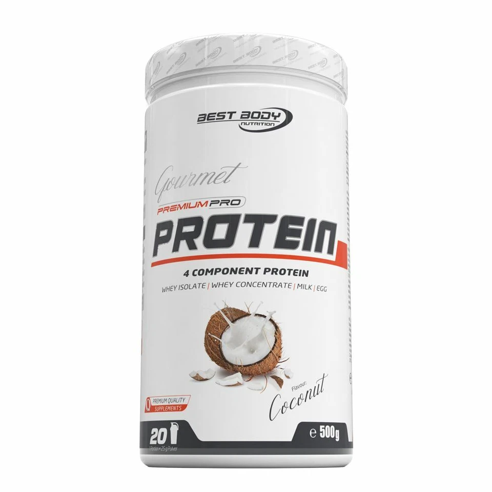 Gourmet Premium Pro Protein Best Body Nutrition 500 g Dose (49,98 EUR/1000 g) - Bild 1 von 1