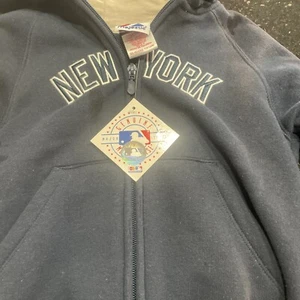 New York Yankee Sweat-Shirt mit Reißverschluss Größe 4 - Bild 1 von 4