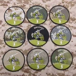 DEVGRU NSWDG SEAL TEAM 3A HORSEMEN Tactics Morale Embroidery Patch Badge - Picture 1 of 21
