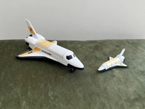 Corgi Toys Nr. 649 & Corgi Jr. Nr. 41 Moonraker Shuttles beide Top! - Bild 1 von 12