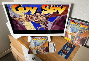 Readysoft Guy Spy Vintage 1993 Amiga Game - Boxed Working -👽👾Retro Gift Idea👾 - Afbeelding 1 van 23