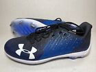 Under Armour UA Bryce Harper 2 Low ST Baseball Cleats Blue 1299455-003 Mens 14
