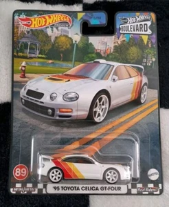2024 Hot Wheels Premium Boulevard #89 '95 Toyota Celica GT-One weiß - Bild 1 von 2