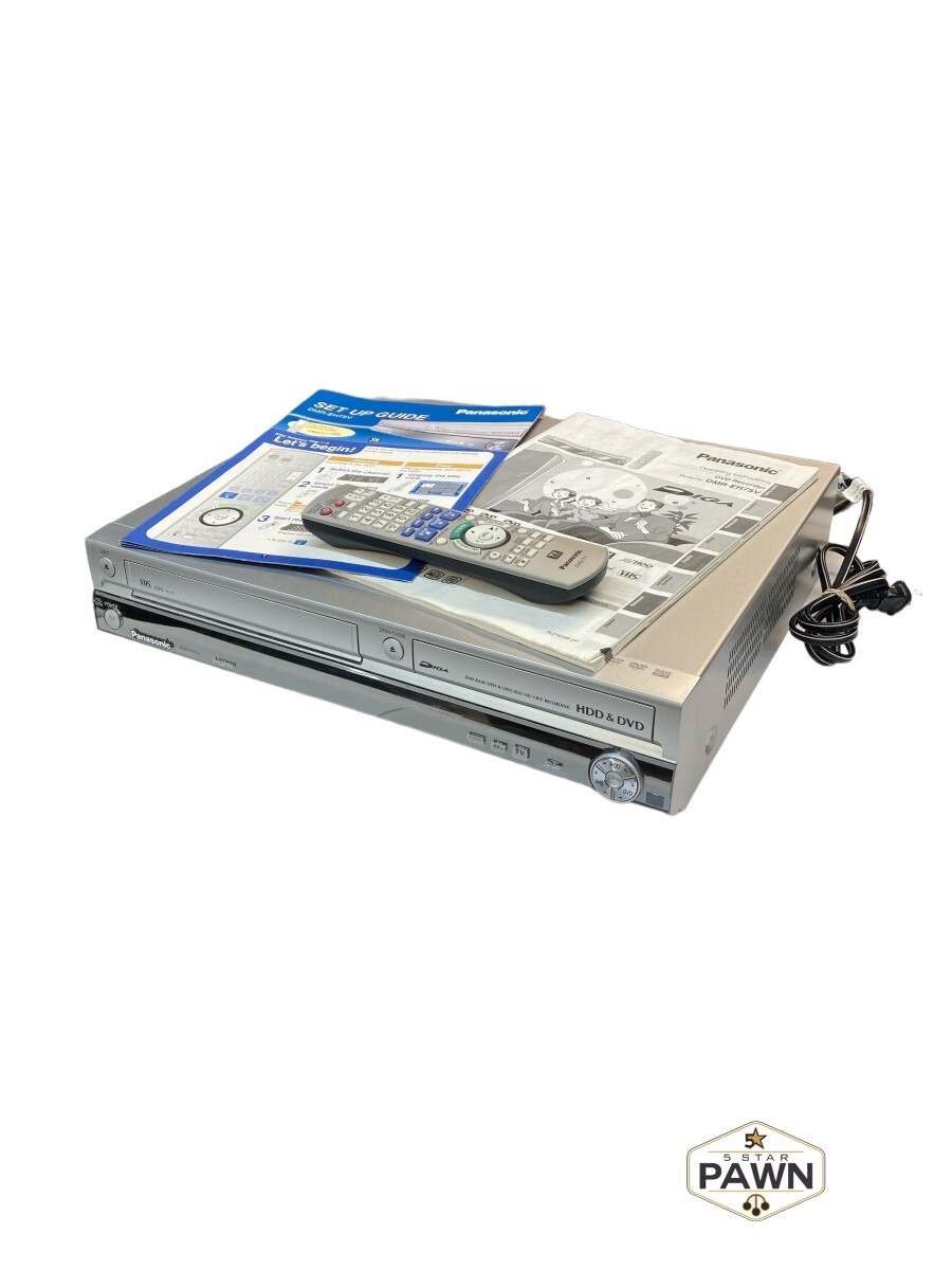 Panasonic DMR-EH75V DVD/HDD 80GB/VCR/SD 4x1 Combo HDMI Panasonic DMR-EH75V DVD/HDD 80GB/VCR/SD 4x1 Combo HDMI