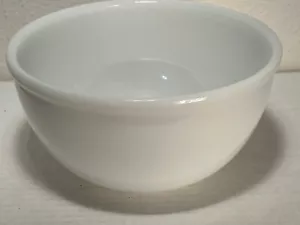 Vintage Fire King 7 Zoll Rührschüssel weiß (OG) - Bild 1 von 5