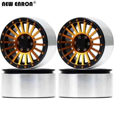 Llanta de aluminio de 2,6" Beadlock 12 mm buje para RC 1/10 axial RB10 Ryft KM YIKONG Foto 1 de 4