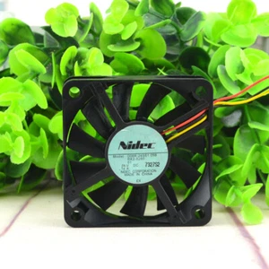 1pc Nidec D06R-24SS1 05B 6015 6cm 24V 0.12A  3-wire Cooling Fan - Picture 1 of 5