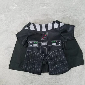 Build a Bear Workshop BABW Star Wars One Piece Darth Vader Black Cape Costume - Picture 1 of 8