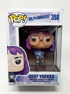 GERT YORKES #358 FUNKO POP! Marvel RUNAWAYS Vinyl [Box Damage] - Picture 1 of 8
