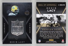 2015 Panini Black Gold NFL Seal of Approval White Gold /49 Eddie Lacy #SOA-16