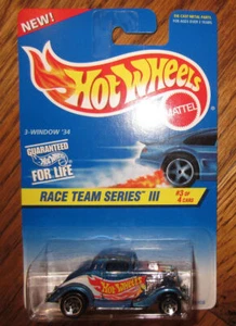 1997 Hw #535 Race Team Series Iii 3-Window '34 New Moc - Picture 1 of 1