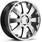 Alloy Wheels 20" Lenso Concerto Black Polished Face For Honda Civic [Mk9] 11-16