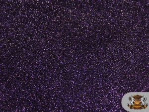 Chunky Glitter Stardust Crafting Sparkle Faux Leather Shiny 3D Fabric 54" W  - Picture 1 of 35