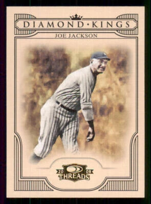 2008 Donruss Threads Diamond Kings #51 Joe Jackson - Image 1 of 2