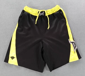 Tapout MMA Shorts UFC Fighting Black Men’s Size M/L No Size Drawstring Silky - Picture 1 of 19