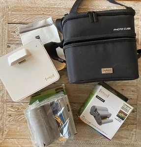 Vupoint Solutions Photo Cube Photo Printer IP-P20-VP iPad iPhone iPod +film +bag - Picture 1 of 16