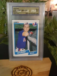 Fleer #363 Larry Walker 1990 novato - Imagen 1 de 4