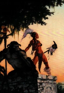 1992/93 Brom Art Fantasy Trading Card Surreal - Picture 1 of 2