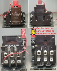 Cutler-Hammer C10DN3 SER B1 NEMA 2 120V COIL+ AUXILIARY C320KB1 & C320KA3. - Imagen 1 de 9