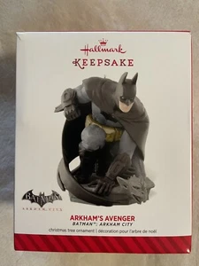 COMIC-CON BATMAN ARKHAM'S AVENGER RETURNS 2014 ORNAMENT HALLMARK NYCC SDCC CITY - Picture 1 of 9
