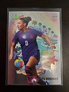 2024 Parkside USWNT 2023 RECAP - TRINITY RODMAN, /199 SILVER HOMETOWN Card #HT-5 - Picture 1 of 2